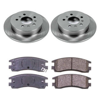 Callahan Brake Parts® - Plain Rear Brake Kit