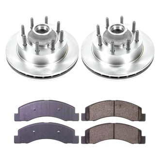Callahan Brake Parts® - Plain Front Brake Kit