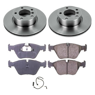 Callahan Brake Parts® - Plain Front Brake Kit