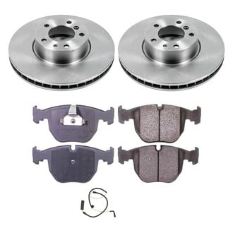 Callahan Brake Parts® - Plain Front Brake Kit