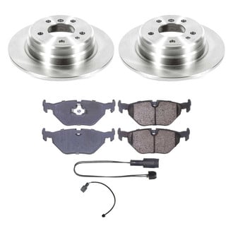 Callahan Brake Parts® - Plain Rear Brake Kit