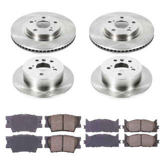 Callahan Brake Parts® - Plain Brake Kit