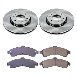Callahan Brake Parts® - Plain Front Brake Kit