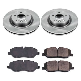 Callahan Brake Parts® - Plain Front Brake Kit