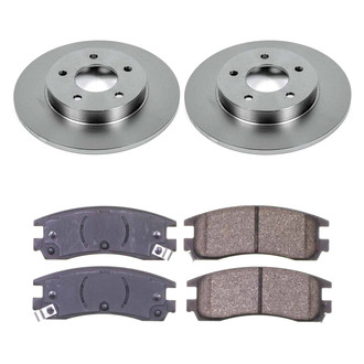 Callahan Brake Parts® - Plain Rear Brake Kit