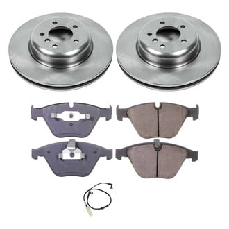 Callahan Brake Parts® - Plain Front Brake Kit