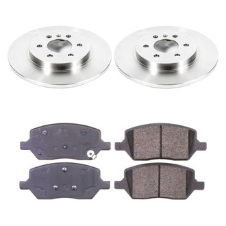 Callahan Brake Parts® - Plain Rear Brake Kit