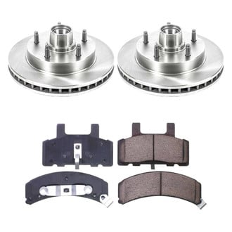 Callahan Brake Parts® - Plain Front Brake Kit