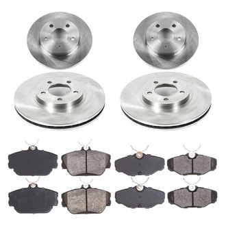 Callahan Brake Parts® - Plain Brake Kit