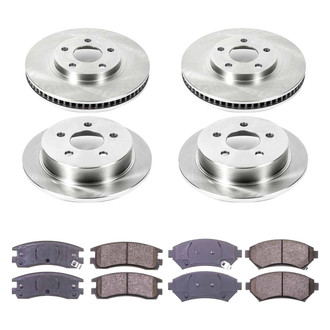 Callahan Brake Parts® - Plain Brake Kit