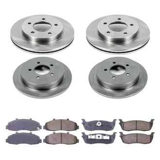 Callahan Brake Parts® - Plain Brake Kit
