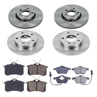 Callahan Brake Parts® - Plain Brake Kit