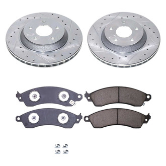 Callahan Brake Parts® - Drilled and Slotted Brake Kit