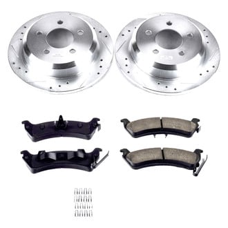 Callahan Brake Parts® - Drilled and Slotted Rear Brake Kit