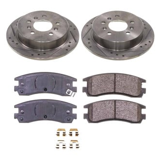 Callahan Brake Parts® - Drilled and Slotted Rear Brake Kit