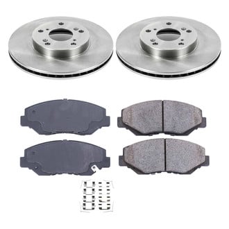 Callahan Brake Parts® - Plain Front Brake Kit