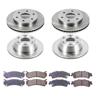 Callahan Brake Parts® - Plain Brake Kit