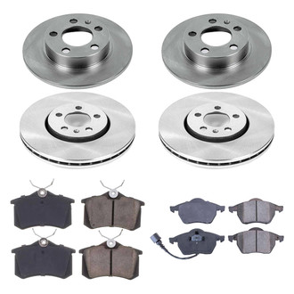 Callahan Brake Parts® - Plain Brake Kit