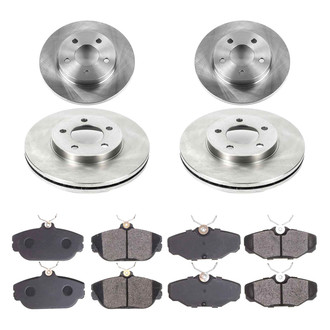 Callahan Brake Parts® - Plain Brake Kit