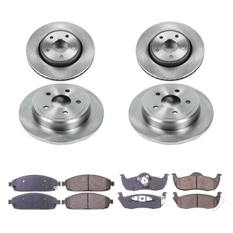 Callahan Brake Parts® - Plain Brake Kit