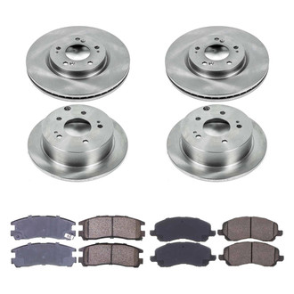 Callahan Brake Parts® - Plain Brake Kit