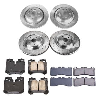 Callahan Brake Parts® - Drilled and Slotted Brake Kit