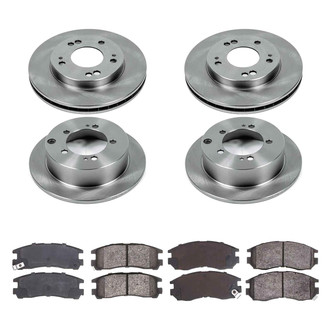 Callahan Brake Parts® - Plain Brake Kit