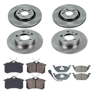 Callahan Brake Parts® - Plain Brake Kit