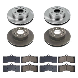 Callahan Brake Parts® - Plain Brake Kit