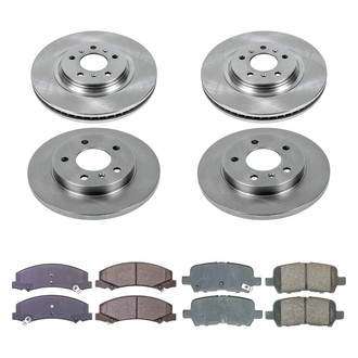 Callahan Brake Parts® - Plain Brake Kit