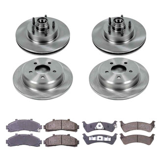 Callahan Brake Parts® - Plain Brake Kit