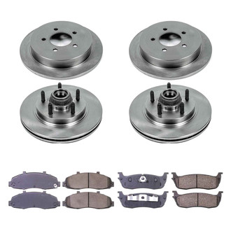 Callahan Brake Parts® - Plain Brake Kit