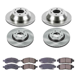Callahan Brake Parts® - Plain Brake Kit