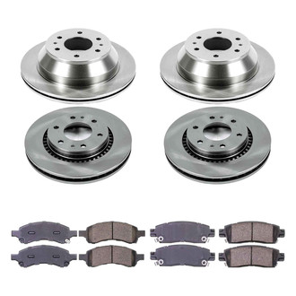 Callahan Brake Parts® - Plain Brake Kit