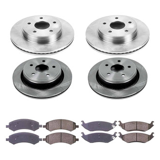 Callahan Brake Parts® - Plain Brake Kit