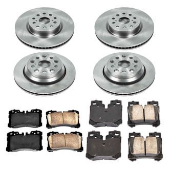 Callahan Brake Parts® - Plain Brake Kit
