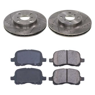 Callahan Brake Parts® - Drilled & Slotted Brake Kit