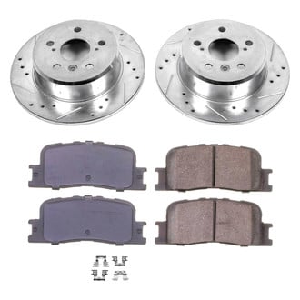 Callahan Brake Parts® - Drilled and Slotted Rear Brake Kit
