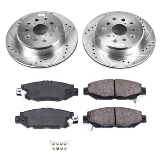 Callahan Brake Parts® - Drilled & Slotted Brake Kit