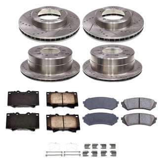 Callahan Brake Parts® - Drilled & Slotted Brake Kit