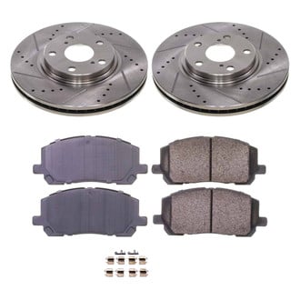 Callahan Brake Parts® - Drilled and Slotted Brake Kit