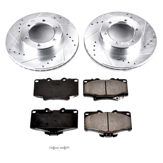 Callahan Brake Parts® - Drilled & Slotted Brake Kit