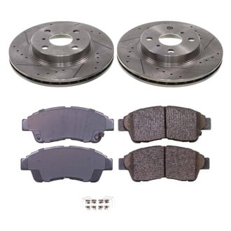 Callahan Brake Parts® - Drilled & Slotted Brake Kit