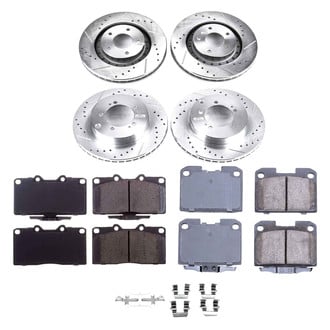 Callahan Brake Parts® - Drilled & Slotted Brake Kit