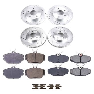 Callahan Brake Parts® - Drilled & Slotted Brake Kit