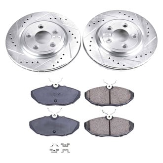 Callahan Brake Parts® - Drilled and Slotted Rear Brake Kit