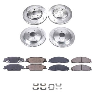 Callahan Brake Parts® - Drilled and Slotted Brake Kit