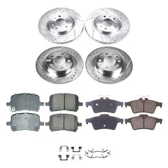 Callahan Brake Parts® - Drilled & Slotted Brake Kit