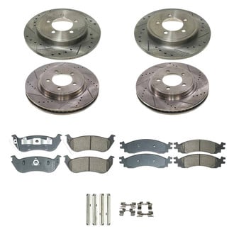 Callahan Brake Parts® - Drilled & Slotted Brake Kit