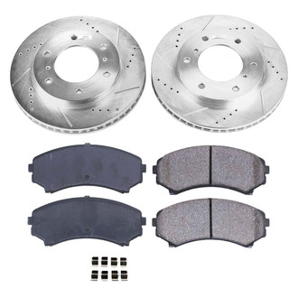 Callahan Brake Parts® - Drilled & Slotted Brake Kit